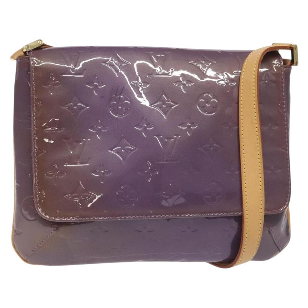 Louis Vuitton VERNIS Purple Shoulder Bag